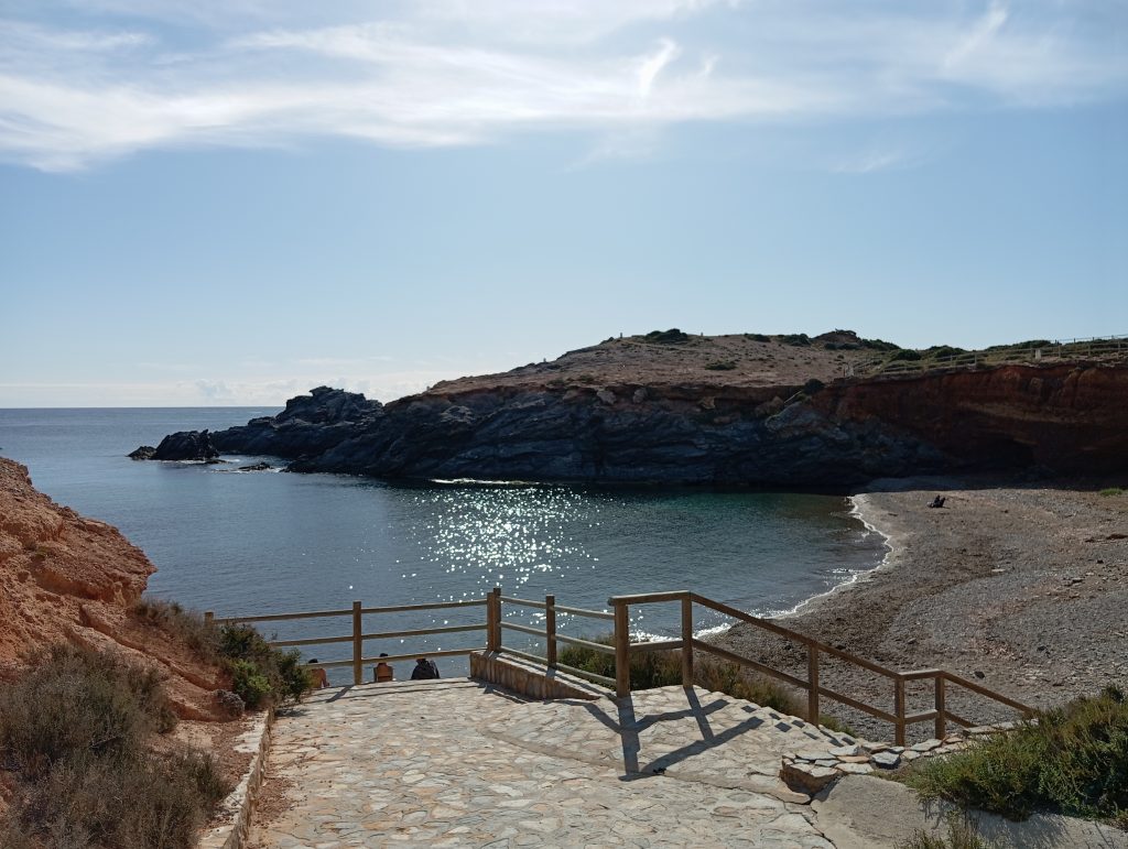 Cala Fría en Cabo de Palos (Cartagena)